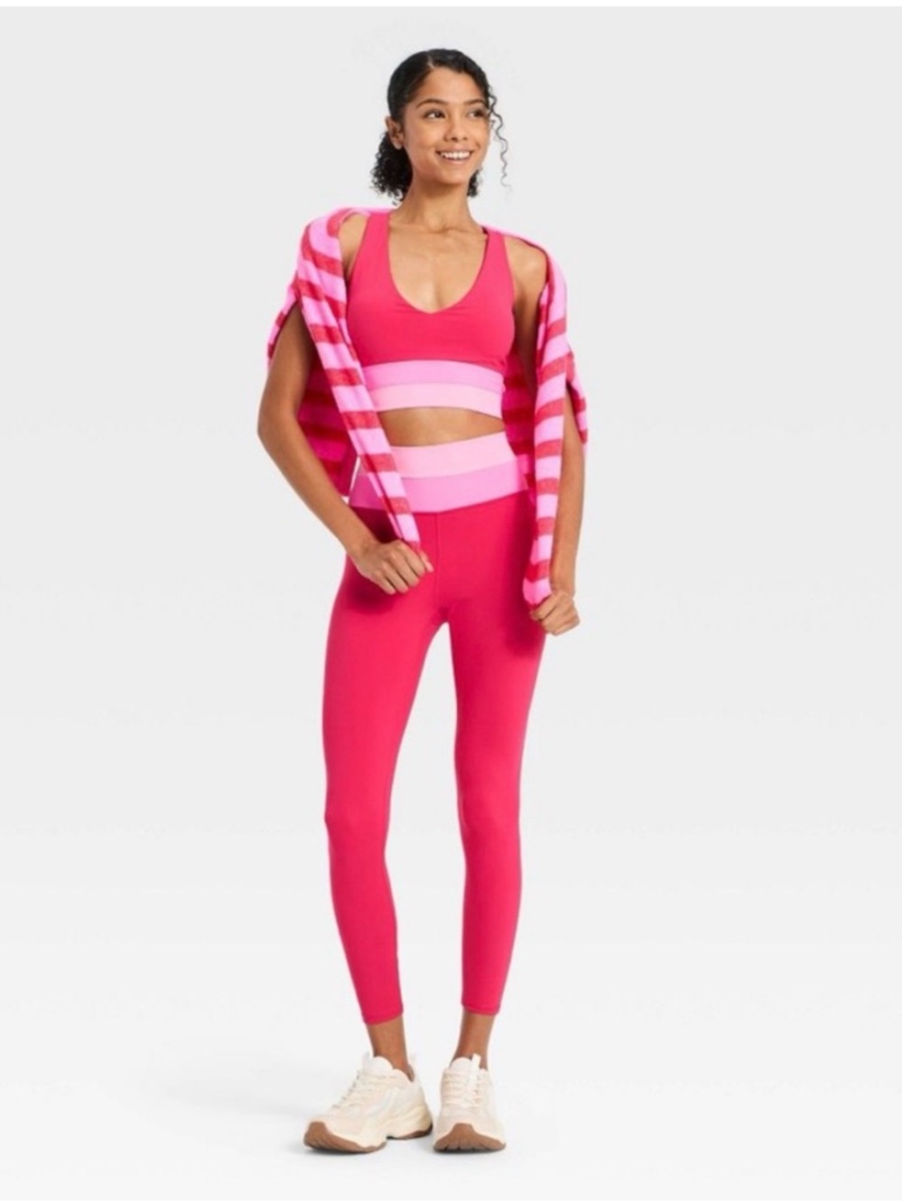 JoyLab Workout Set Sports Bra, Leggings, Hoodie